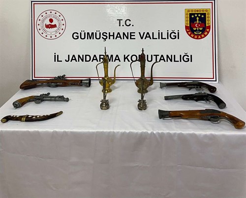 Jandarmadan Tarihi Eser Operasyonu